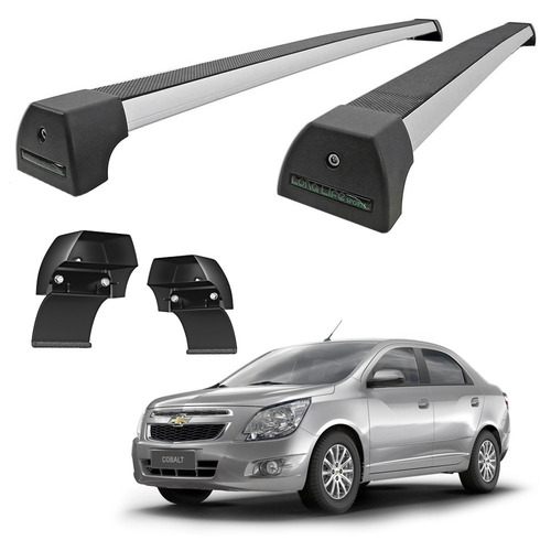 Rack De Teto Aluminio Chevrolet Cobalt Long Life