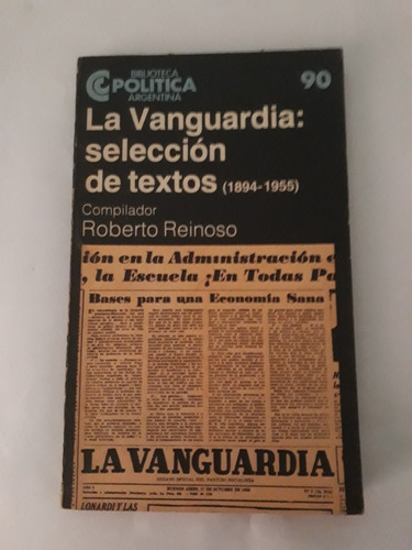 La Vanguardia: Selección De Textos ( 1894-1955 ) Reinoso