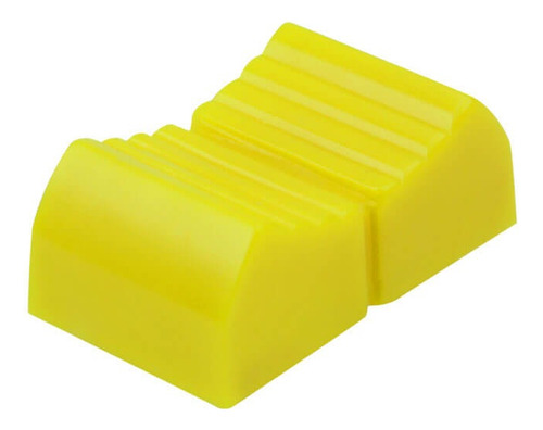 10x Botão Knob Mesa De Som Eixo 2x6mm - Deslizante - Amarelo