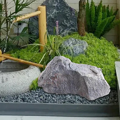 Pedra Artificial Para Paisagem, Pedra Simulada, Lago, Cinza