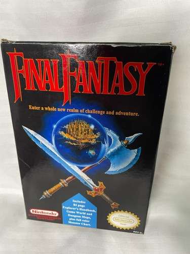 Final Fantasy Nes Original Caja Custom