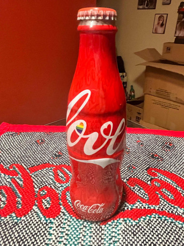 Botella De Coca Cola De Cristal , Edición Limitada