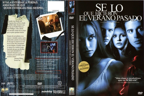 Se Lo Que Hicieron El Verano Pasado.trilogia En Dvd