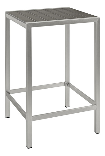 Juego De Sofá Modular De Aluminio , De Color Plata Y Beige, 