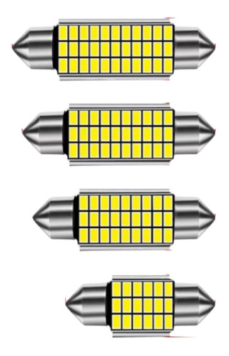 Bombilla Led Para Interior De Auto (12 Voltios) 2 Unidades