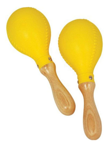 Maracas Tycoon Plasticas Amarillas Tmp-y