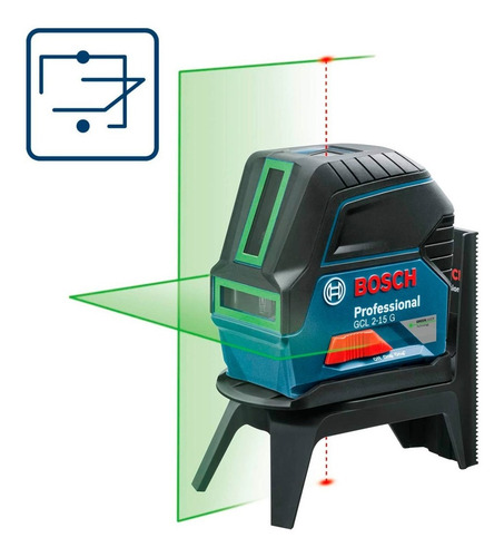 Imagem 2 de 7 de Nível À Laser De Linhas Gcl 2-15 G Bosch - Linha Verde