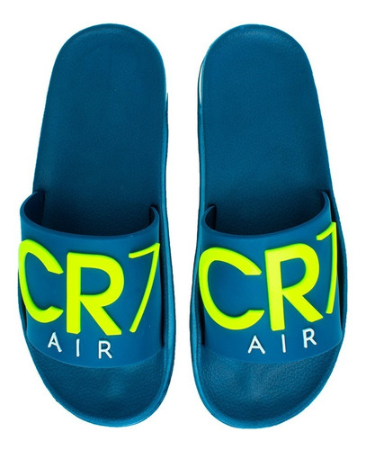 Imagen 3 de 4 de Sandalias Casual Cr7 Navy Cr706nv Moletto