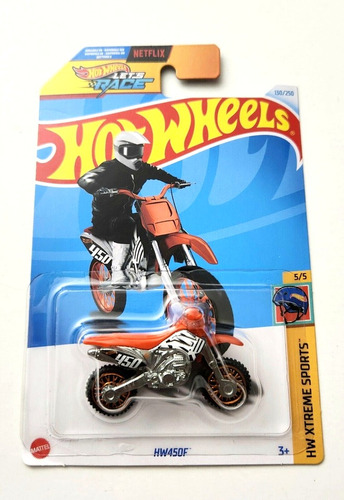 Hotwheels Moto Hw450f + Obsequio 