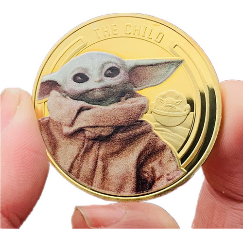 Disney-moneda Conmemorativa De Baby Yoda