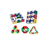 Comprar Fidget Toy Infinity Cube Snake Antistress en Brasil, color de la estructura coloreada