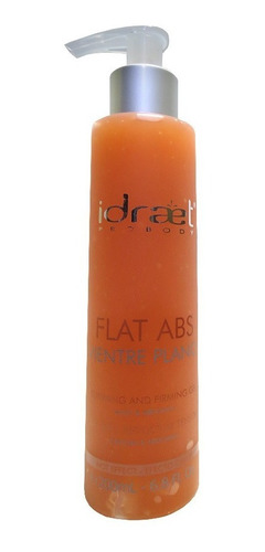 Flat Abs Gel Reductor Vientre Plano Efecto Calor 200g Idraet