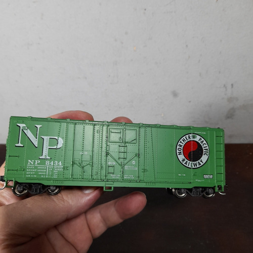 Imagem 4 de 10 de Escala Ho Vagão Norther Pacific Railway Np 8434 Ótimo Estado