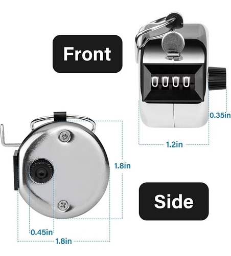 Contadores Manuales De Cuatro Cifras