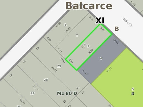 Imagen 3 de 3 de Terreno En Venta En Balcarce