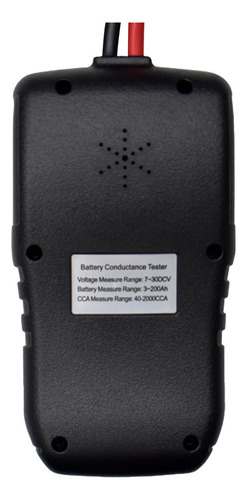 Multímetro Tester Baterías Lcd 12v 24v Auto Camion Kushiro