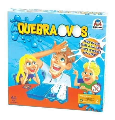 Jogo Quebra Ovos Braskit