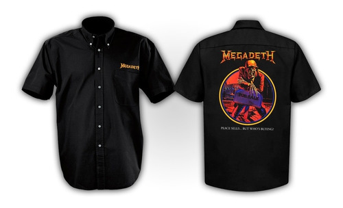 Megadeth Peace Sells... But Whos Buying? Camisa De Trabajo 