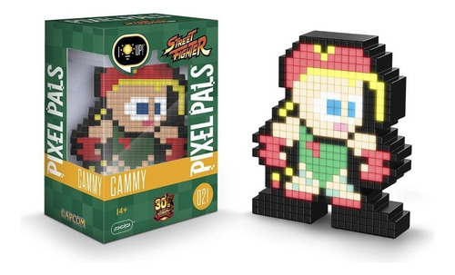 Cammy Lampara Street Fighter 30 Aniversary Pixel Pals