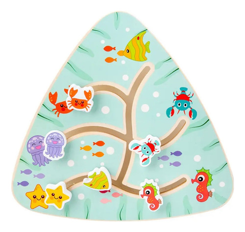 Juego De Tablero Laberinto Para Niños