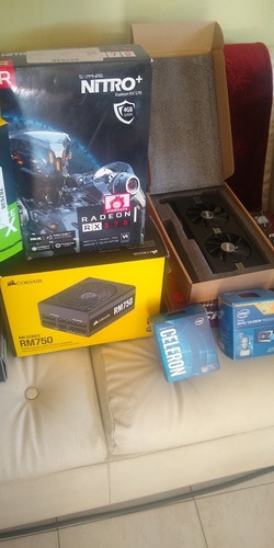 Imagen 6 de 10 de Rig Mineria 8 Gpu Rx 570 Amd Xfx Saphire Nitro, Armor