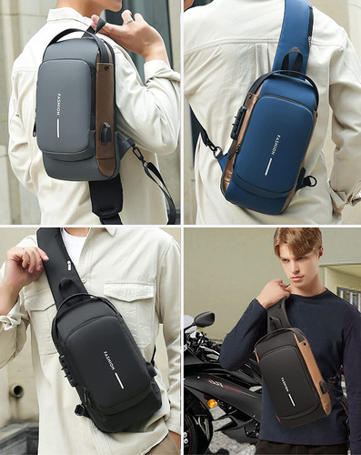 Bolsa De Seguridad Deportiva Para Hombre Con Función De Carg