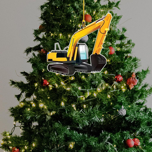 2 De Navidad Adornos Colgantes Decoración Estilo 4