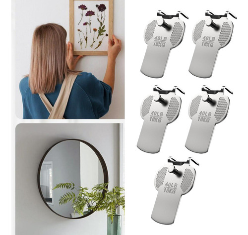 5pcs Drywall Picture Hangers Decorative Photo Poster