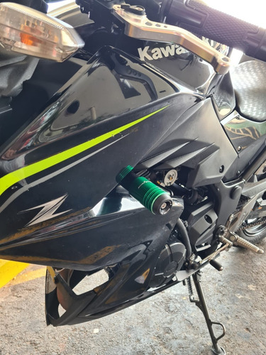 Kit Slider + Traseiro + Peso Guidão Ponta Nylon Z300 Z 300