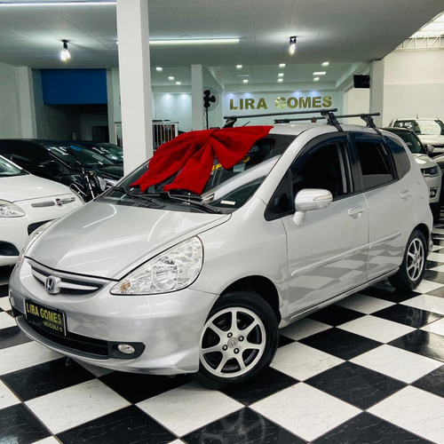 Imagem 1 de 14 de Honda Fit Ex 1.5 Automático 2007 Completo Bancos De Couro