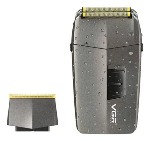 Rasuradora Afeitadora 2 En 1 De Pelo Shaver Vgr V-086 Negro