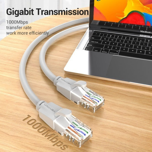 Cable De Red Cat6 Patch Cord Utp 3 Metros Gigabit Vention