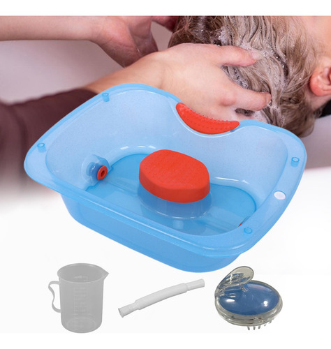 Lavabo Portátil Para Personas Mayores Con Azul