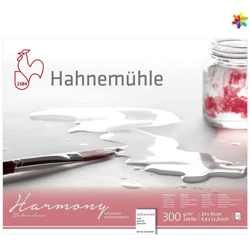 Block Hahnemuhle Harmony Grano Fino 300g 24x30