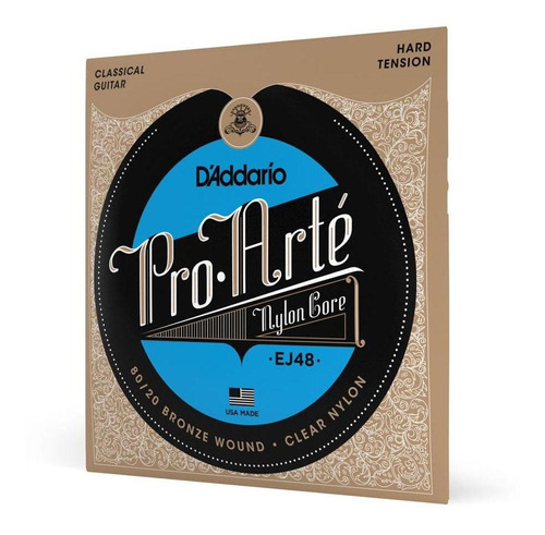 Encord Violão Nylon D'addario Pro-arté Nylon Core Ej48