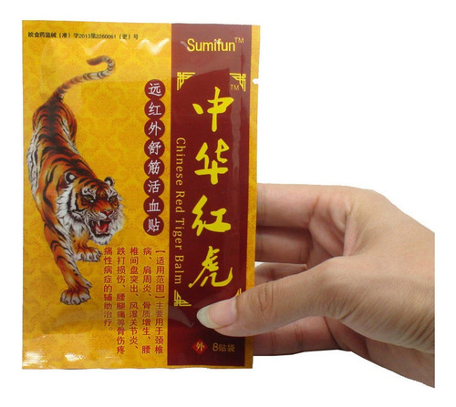 Parche Para El Dolor Corporal, Medicina Herbaria China, 80 P