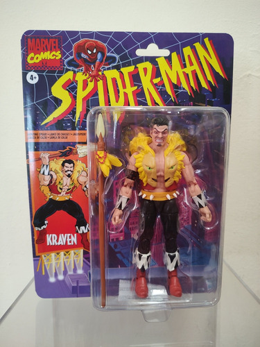 Marvel Legends Kraven Retro Figura Original Hasbro (nueva) (Usado)