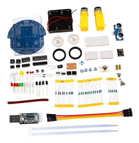 Kit De Bricolaje Para Coche Inteligente, Robot De Tipo B