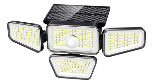 Lámpara Solar Con Sensor Pir Para Jardín. Modos 270 Led Para