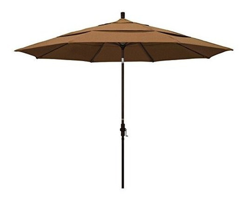 California Umbrella 11' Ronda De Aluminio Mercado De Converg