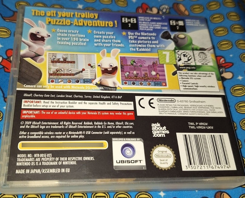 Rabbids Go Home - Nintendo Ds - Original (Recondicionado)