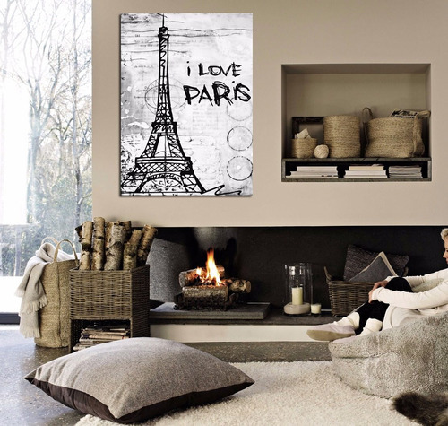Vinilo Decorativo 20x30cm I Love Paristorre Eiffel