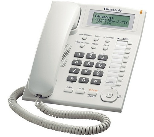 Teléfono Alambrico Con Identificador Panasonic Kx-tsc881cid