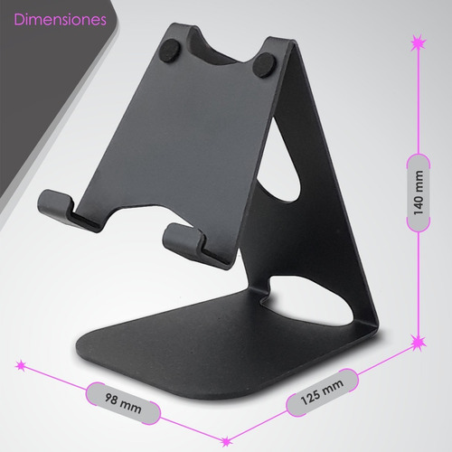 Imagen 5 de 8 de Soporte Tablet Bam T4 iPad Samsung, Etc De 4 A 14 Premium!