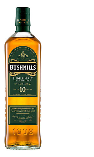 Whiskey 10 Bushmills Single Malt750ml