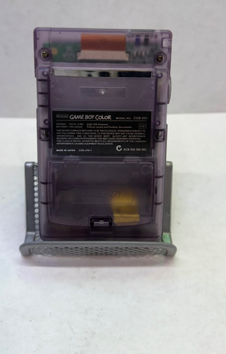 Consola Game Boy Color | Atomic Purple Carcasa Nueva Atomic (Reacondicionado)