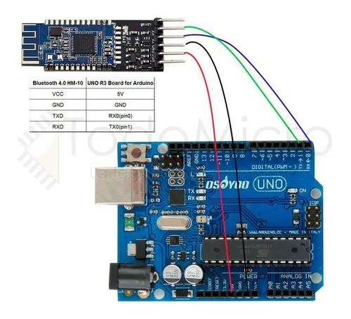 Modulo Hm-10 Bluetooth 40 Ble 24ghz Banda Ism Desarrollo