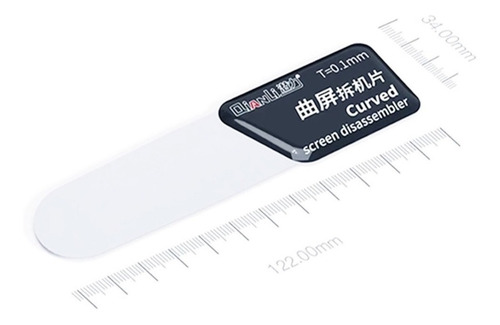 Imagen 4 de 8 de Abridor Flexible Para Pantalla Celular Curva Qianli 0.1mm