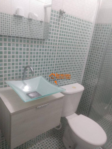 Apartamento Com 2 Dormitórios, 48 M² - Venda Por R$ 205.000,00 Ou Aluguel Por R$ 950,00/mês - Jardim Angélica - Guarulhos/sp - Ap2922