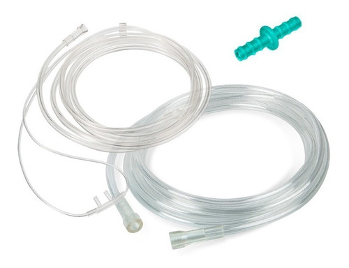 Canula Nasal 2m + Alargador Ox. 7,5m + Conector | Topmedic